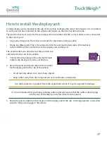 Preview for 37 page of VPG TruckWeigh Installation, Setup And Calibration Manual