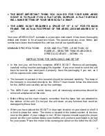 Preview for 2 page of VPI Industries ARIES SCOUT/JMW-9 Setup Manual