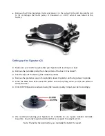 Preview for 7 page of VPI Industries Signature 21 Manual