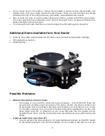 Предварительный просмотр 12 страницы VPI Prime 21 Setup And Instruction Manual