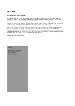 Preview for 2 page of VPInstruments VPVision User Manual