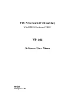 Preview for 1 page of Vpon VP-101 User Manual