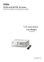 Preview for 1 page of Vpon VP-404 User Manual