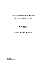 Vpon VP-4108 Software User Manual preview