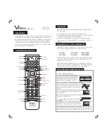 Preview for 3 page of VPro Intelligent RM-411 GENIUS Instruction Manual