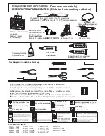 Preview for 2 page of VQ Model VQA0361 Instruction Manual