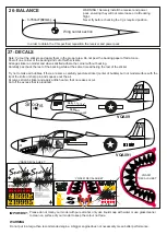 Предварительный просмотр 12 страницы VQ Radio Control Model P-39 Q/N AIRACOBRA Building Instructions