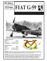 Preview for 1 page of VQ FIAT G-59 Instruction Manual