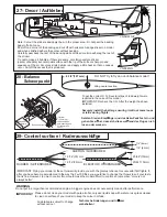 Preview for 12 page of VQ FOCKE-WULF FOCKE-WULF Instruction Manual