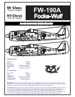 Preview for 1 page of VQ FOCKE-WULF FW-190A Building Instructions