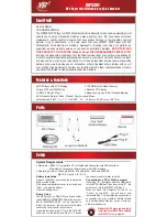 Preview for 1 page of VR3 MP320T User Manual