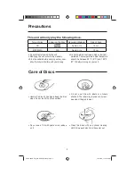 Предварительный просмотр 3 страницы VR3 VRCD220S Product Manual