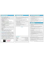 Preview for 2 page of VR3 VRHDUA100 Manual