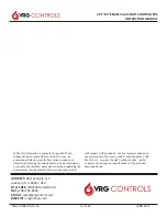 Предварительный просмотр 60 страницы VRG Controls VPC BV Series Instruction Manual