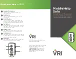 VRI MobileHelp Solo Instructions preview