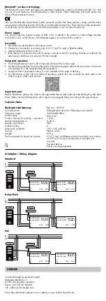 Предварительный просмотр 2 страницы VS LIGHTING SOLUTIONS Blu2Light 187055 Manual