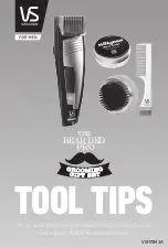 Preview for 1 page of VS Sassoon BEARDED PRO Tool Tips