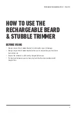 Preview for 9 page of VS Sassoon BEARDED PRO Tool Tips