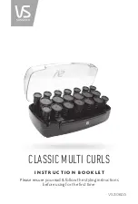 VS Sassoon CLASSIC MULTI CURLS Instruction Booklet preview