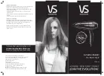 Предварительный просмотр 2 страницы VS Sassoon Eco Expert Dryer Instruction Booklet