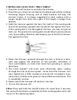 Preview for 8 page of VS Sassoon I-TRIM STUBBLE+ VS7855A Instruction Booklet