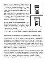 Preview for 12 page of VS Sassoon I-TRIM STUBBLE+ VS7855A Instruction Booklet