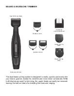 Preview for 3 page of VS Sassoon i-Twin Trim VSM155A Instructions For Use Manual