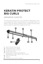 Preview for 7 page of VS Sassoon KERATIN PROTECT BIG CURLS Instruction Booklet