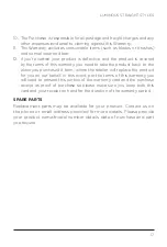 Предварительный просмотр 17 страницы VS Sassoon LUMINOUS STRAIGHT STYLES VSS221HA Instruction Booklet