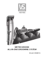 VS Sassoon Metro Groom Instructions For Use Manual preview