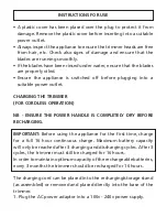 Preview for 6 page of VS Sassoon Metro Groom Instructions For Use Manual