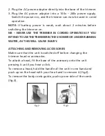 Preview for 8 page of VS Sassoon Metro Groom Instructions For Use Manual