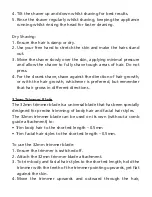 Preview for 11 page of VS Sassoon Metro Groom Instructions For Use Manual