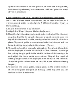 Preview for 12 page of VS Sassoon Metro Groom Instructions For Use Manual