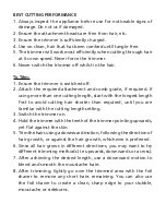 Preview for 16 page of VS Sassoon Metro Groom Instructions For Use Manual