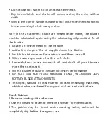 Preview for 20 page of VS Sassoon Metro Groom Instructions For Use Manual