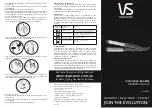 Preview for 2 page of VS Sassoon miniPRO You Curl VSCS69A Instruction Booklet