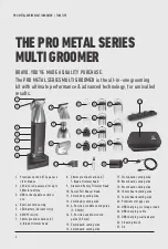 Preview for 6 page of VS Sassoon PRO METAL Series Manual