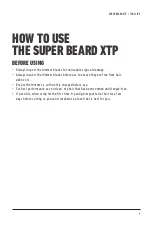 Preview for 9 page of VS Sassoon SUPER BEARD XTP VSM7876A Tool Tips