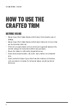 Preview for 8 page of VS Sassoon The Crafted Trim VSM7847A Tool Tips