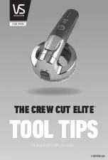 Предварительный просмотр 1 страницы VS Sassoon THE CREW CUT ELITE Tool Tips