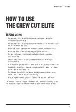 Предварительный просмотр 11 страницы VS Sassoon THE CREW CUT ELITE Tool Tips