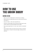 Preview for 8 page of VS Sassoon THE GROOM BUDDY VSM7056A Manual