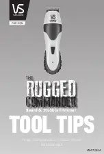 Preview for 1 page of VS Sassoon THE RUGGED COMMANDER Manual