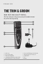 Preview for 6 page of VS Sassoon Trim & Groom VSM856A Tool Tips