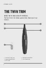 Preview for 6 page of VS Sassoon Twin Trim VSM1A Tool Tips