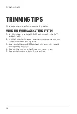 Preview for 10 page of VS Sassoon Twin Trim VSM1A Tool Tips