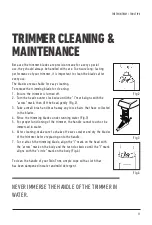 Preview for 11 page of VS Sassoon Twin Trim VSM1A Tool Tips