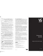 Предварительный просмотр 2 страницы VS Sassoon VS2090A Instruction Booklet