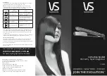 Preview for 2 page of VS Sassoon VS229A Instruction Booklet